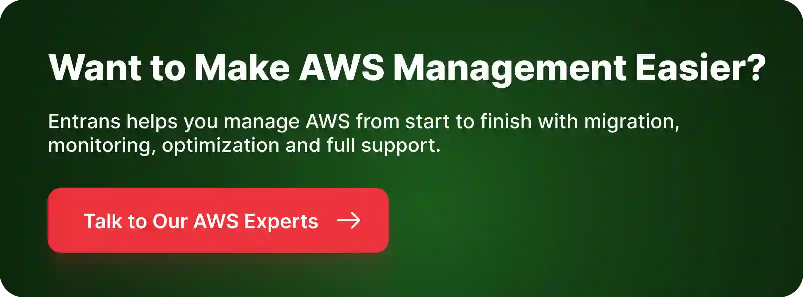 CTA for AWS Managed Service Providers