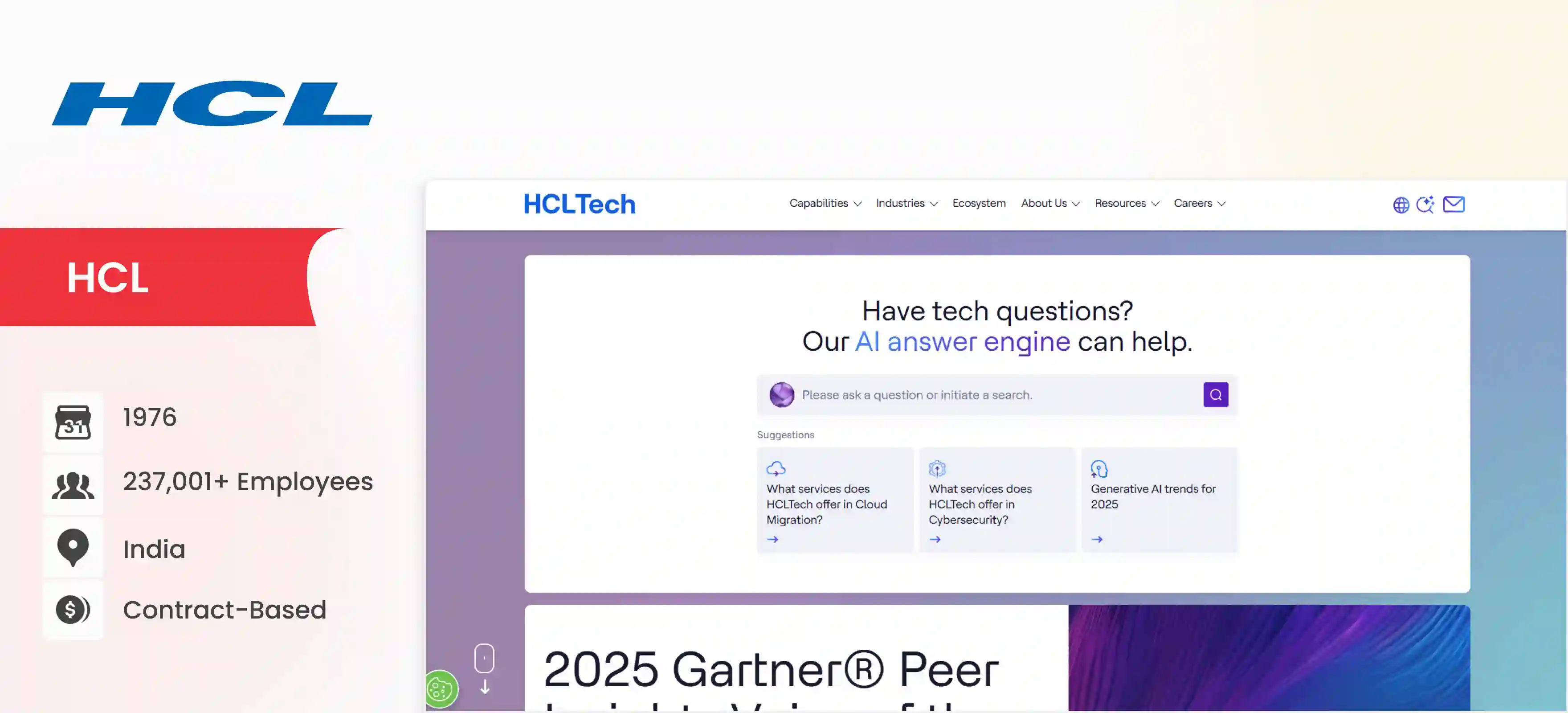 cloud managed service provider HCL