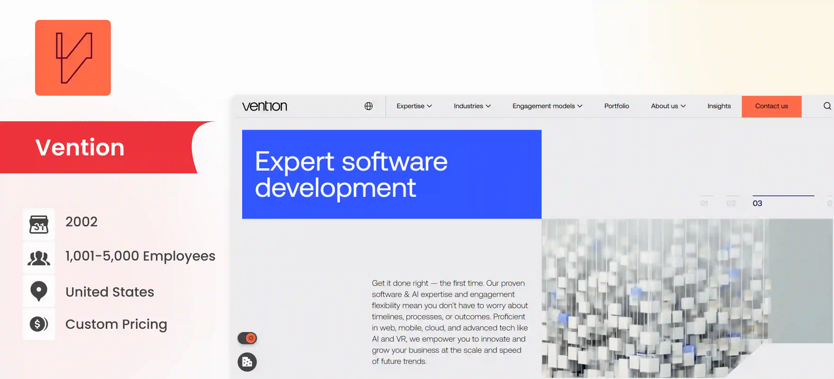 ai chatbot development company Vention