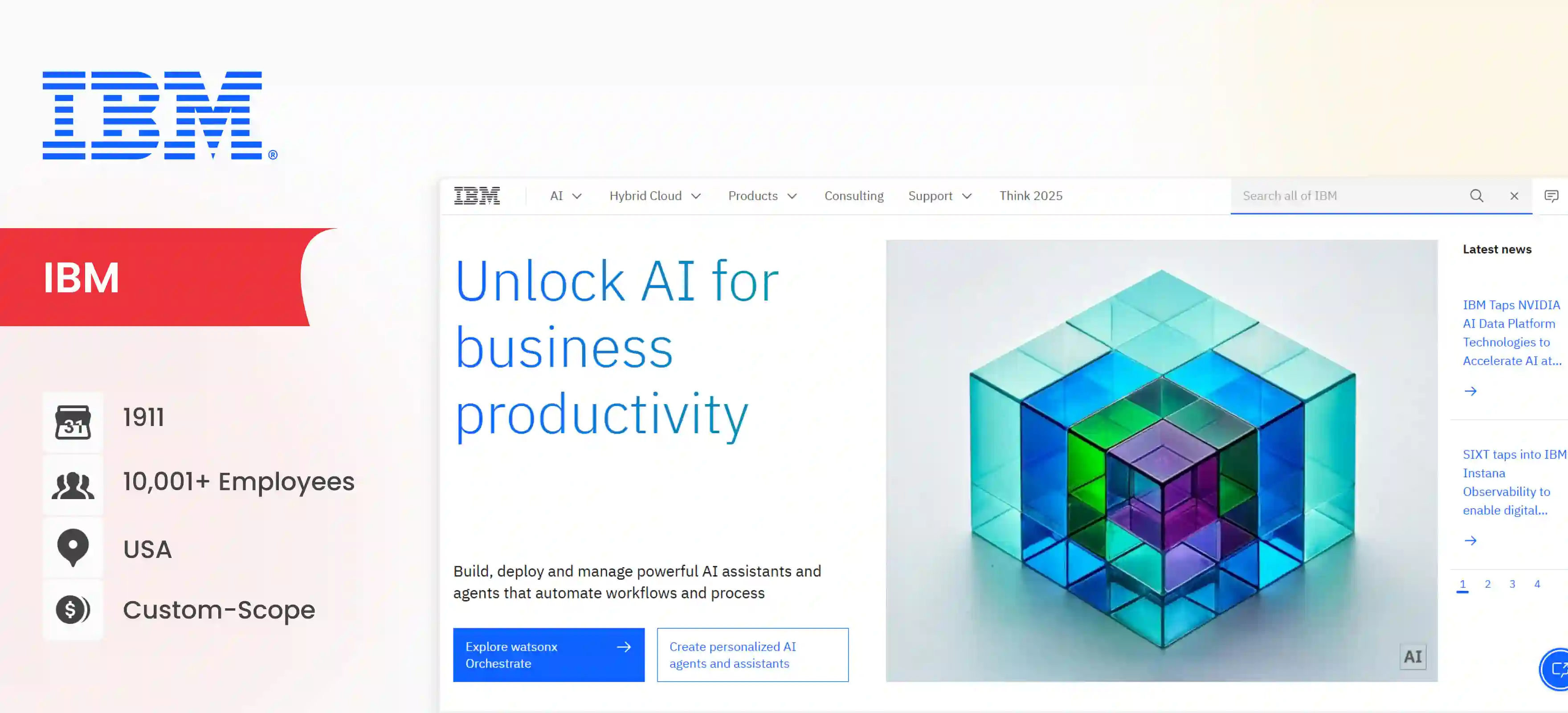 ai testing company IBM