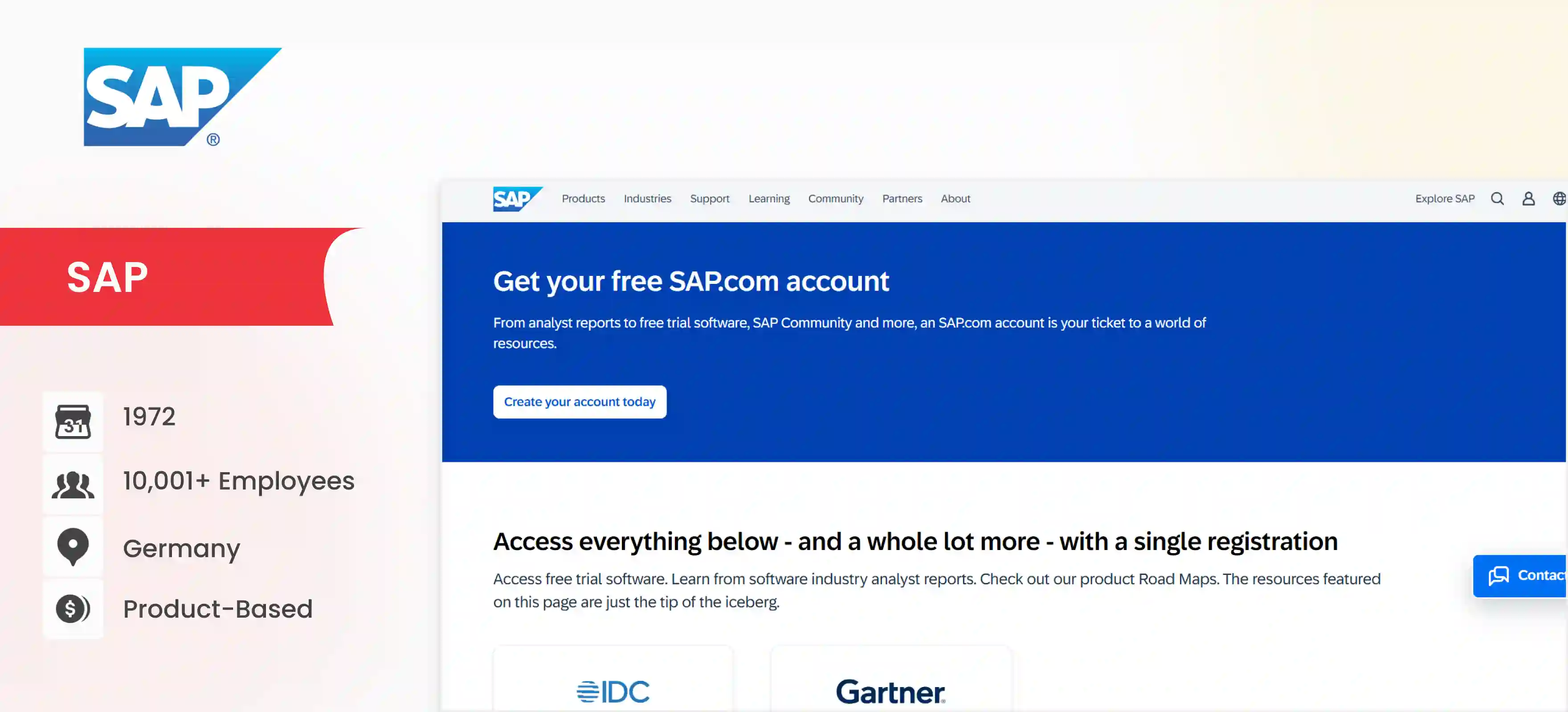 IBM Competitor SAP