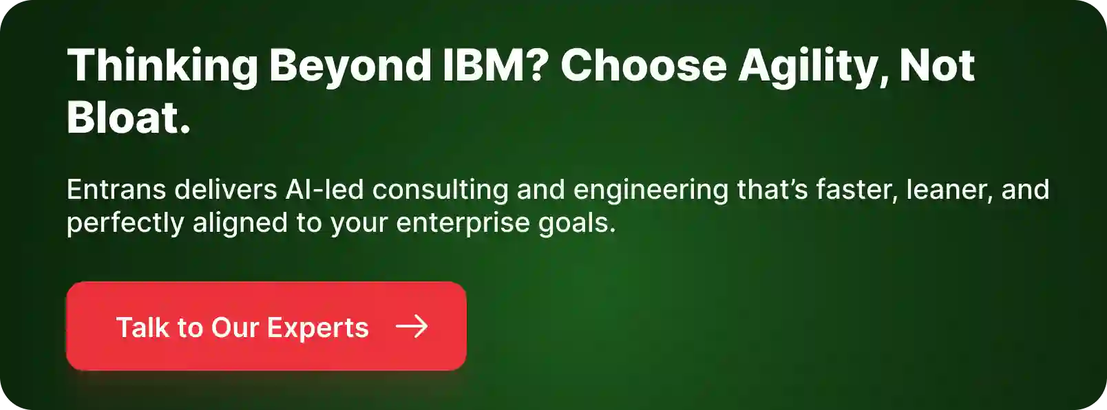CTA for IBM Competitors