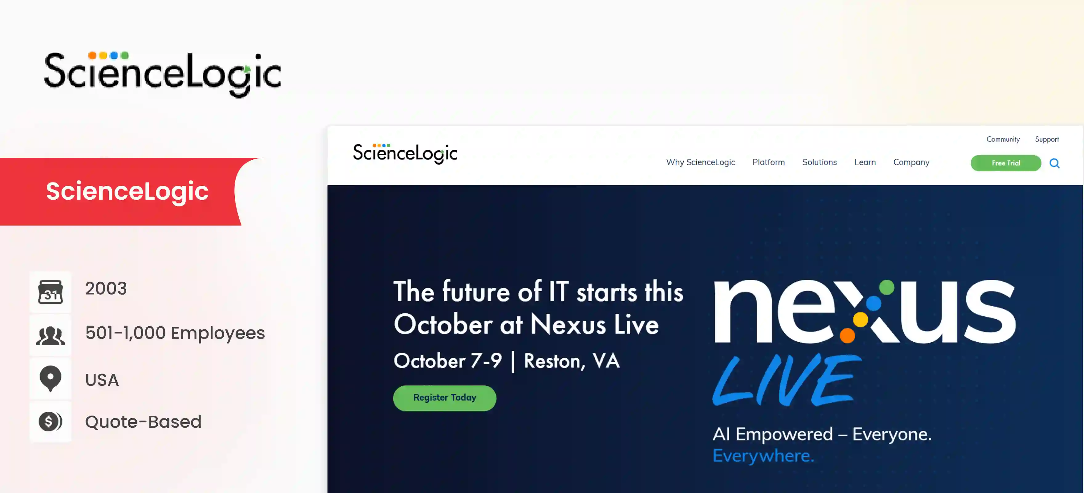 AIOps Company ScienceLogic