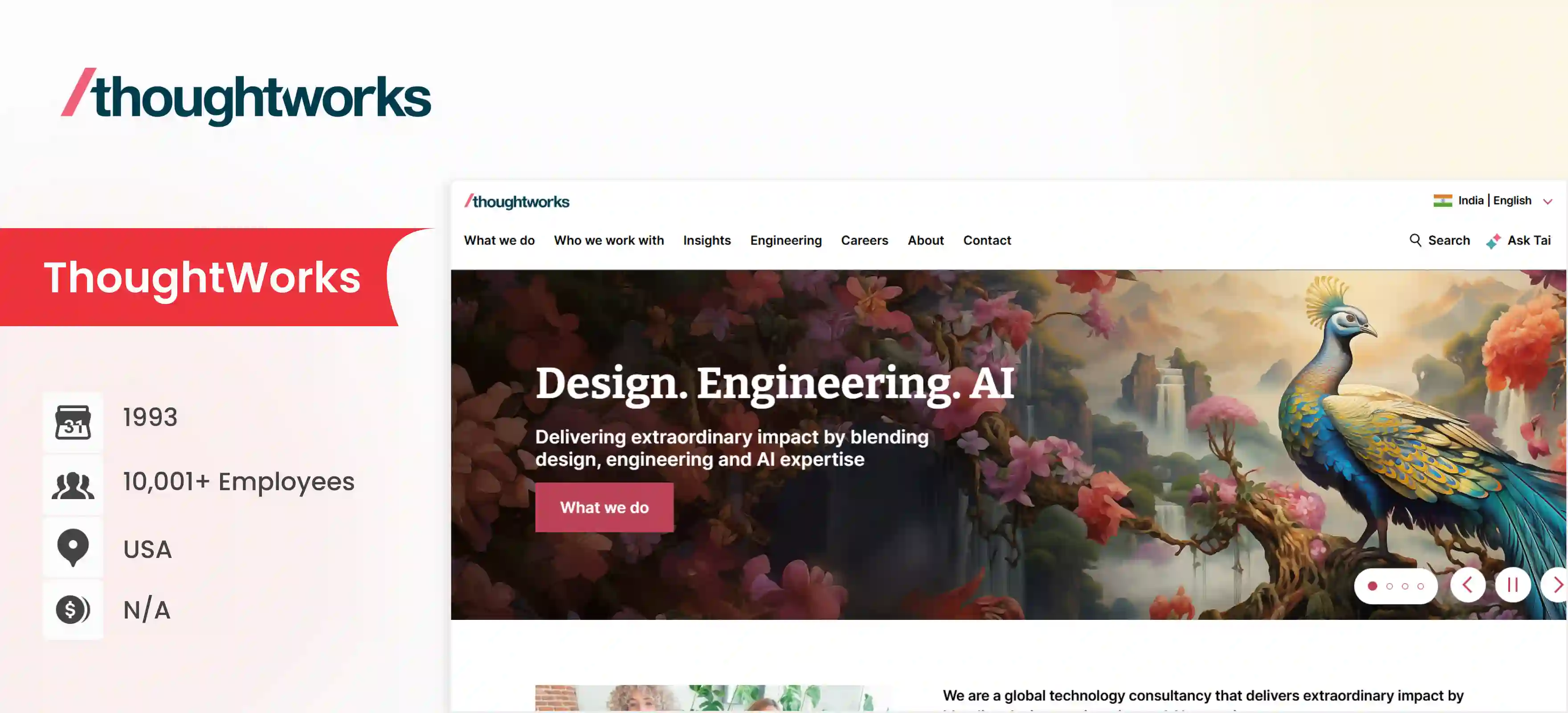 Data Engineering Company ThoughtWorks