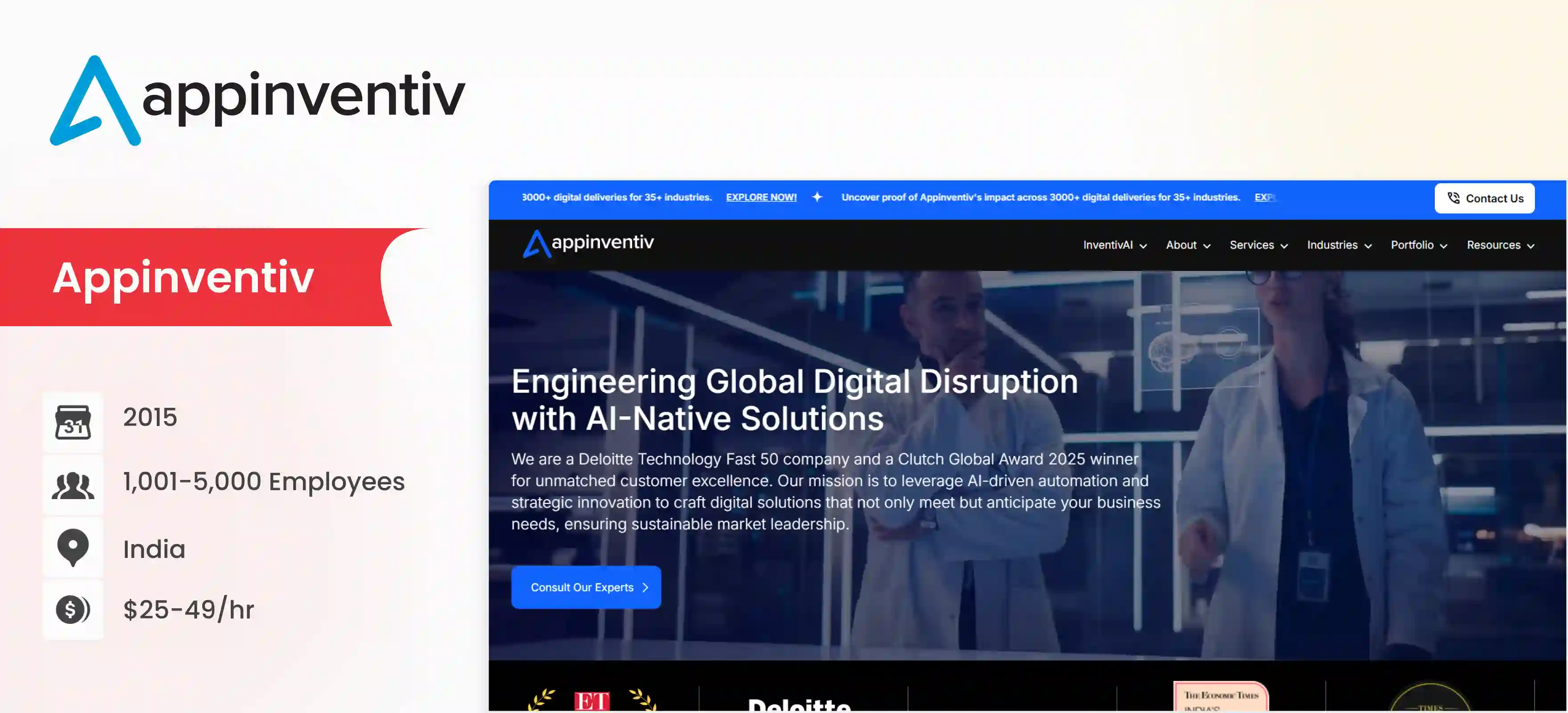 Mobile App Development Company Appinventiv