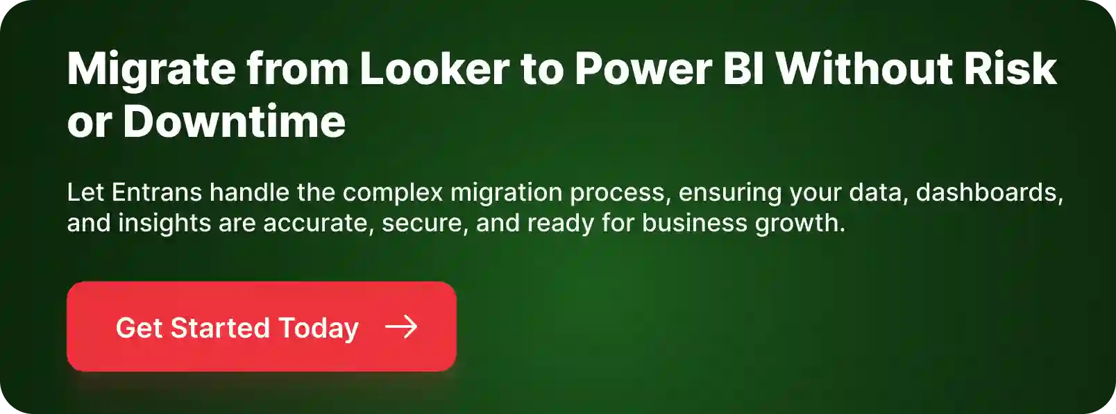 CTA for Looker to Power BI Migration