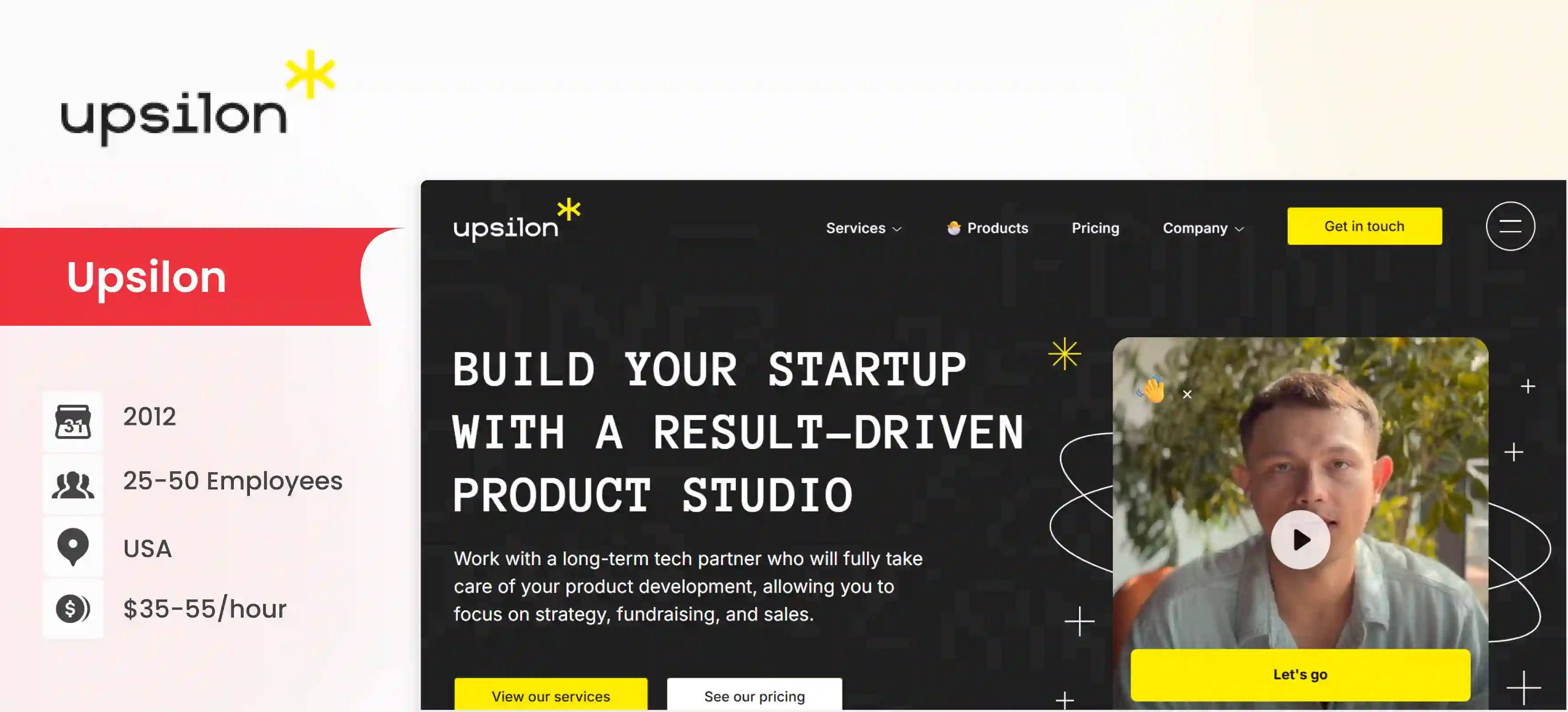 ai development company Upsilon