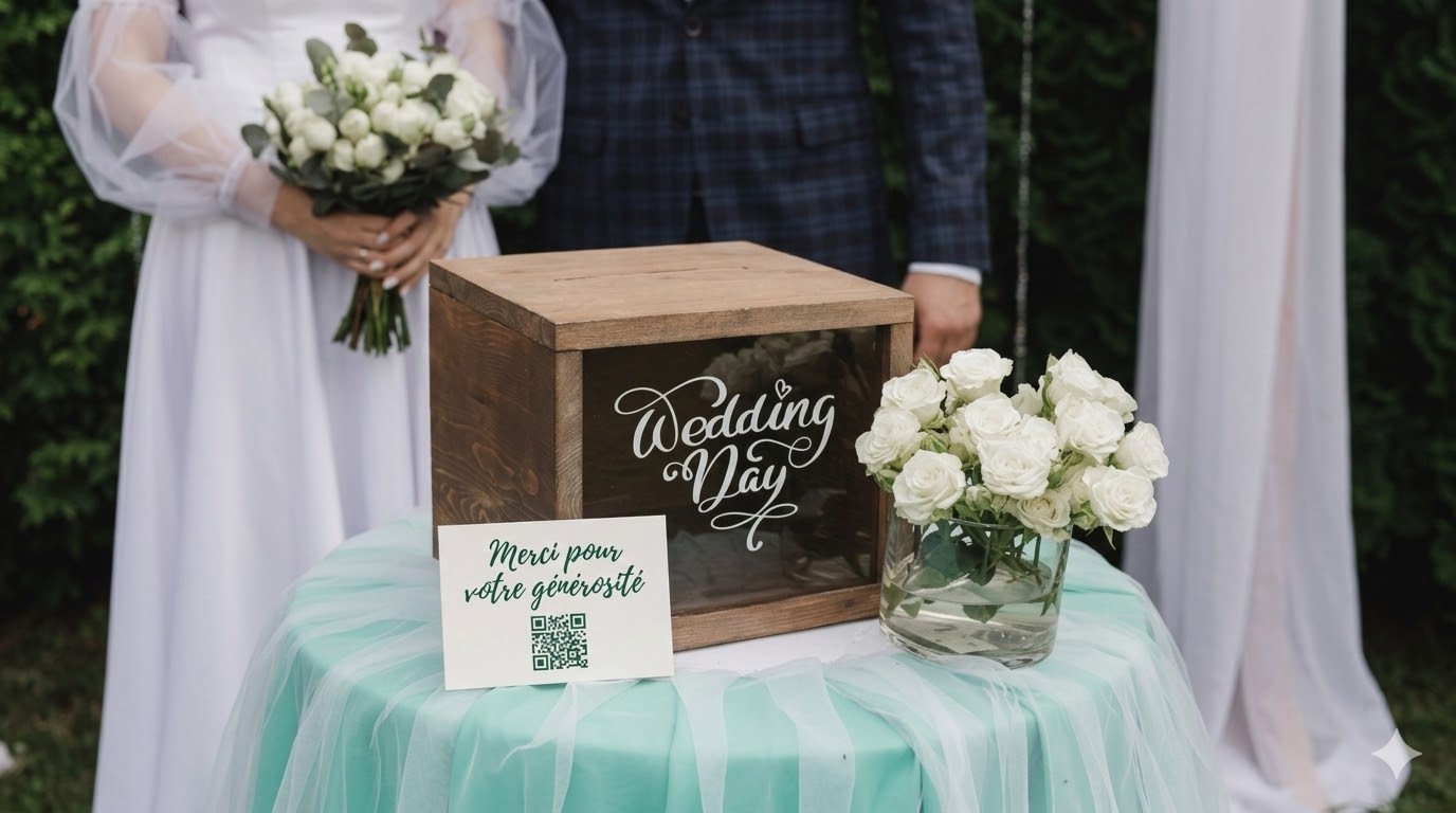 urne cagnotte mariage