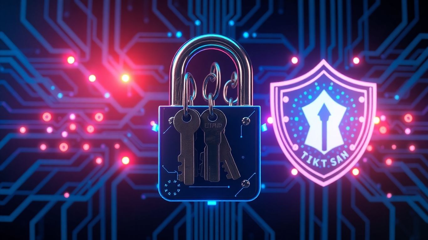 Multiple keys unlocking a secure digital crypto vault.