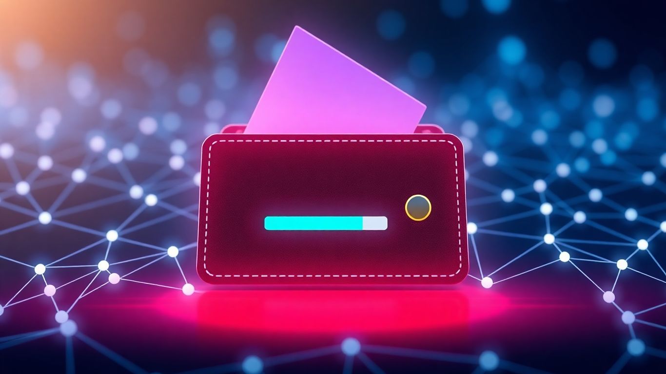 Smart contract call pending in a digital wallet.