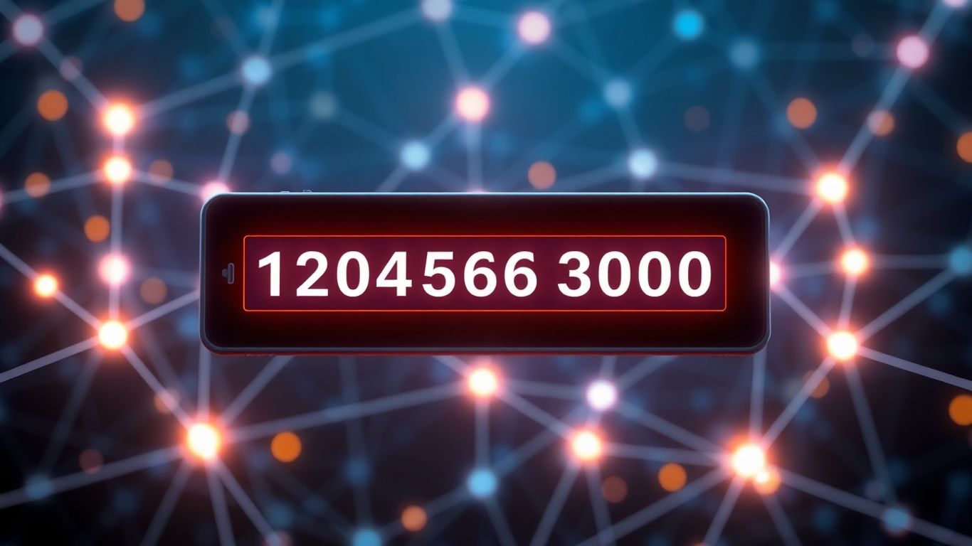 Digital wallet with alphanumeric address and network nodes.