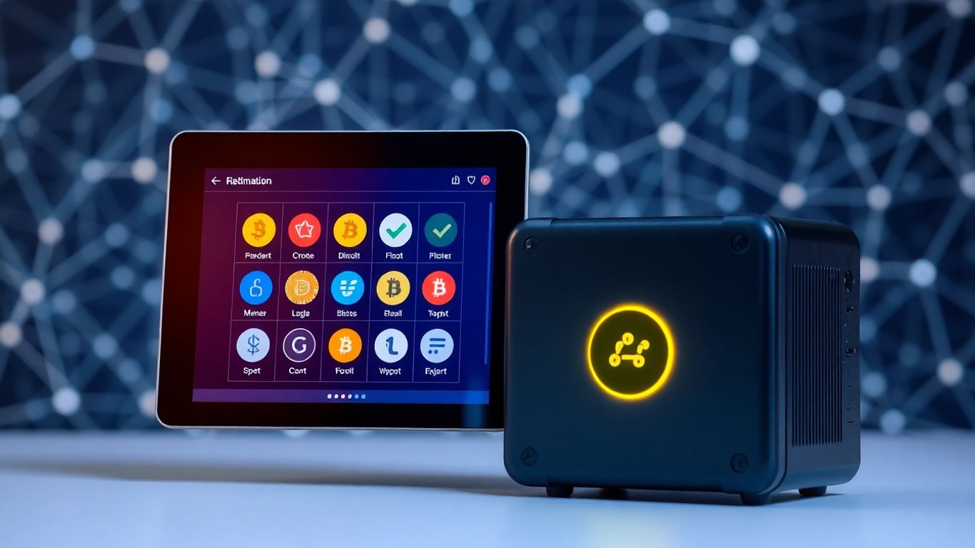 Crypto wallet and hardware storage comparison.