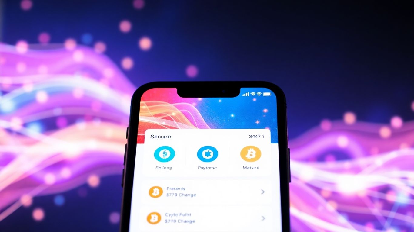 Coinbase Wallet interface on a smartphone screen.