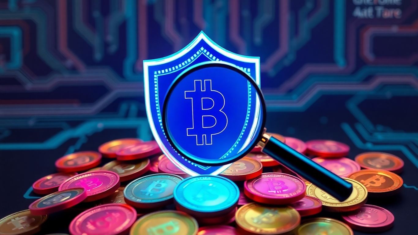 Crypto shield scanning for rugpulls