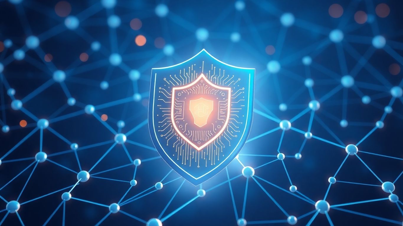 Digital shield protecting blockchain network