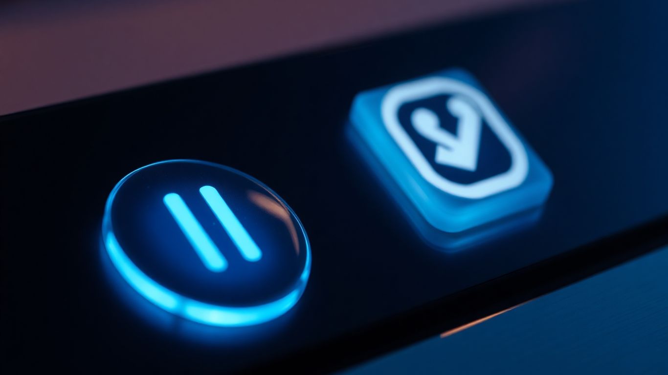 Digital controls for pausing and blacklisting transfers.