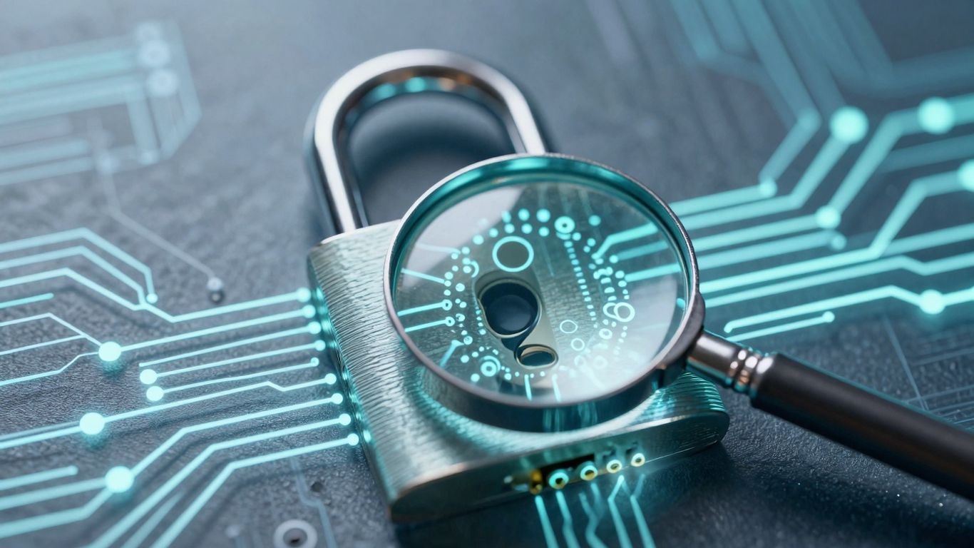 Digital lock and network analysis for crypto security.