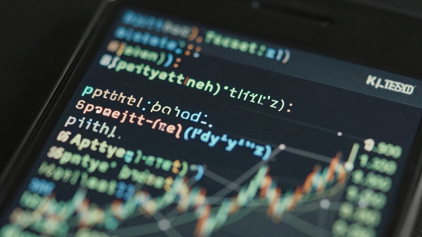 Python code interacting with a digital wallet for risk analysis.