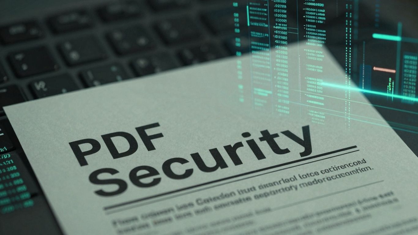 Exporting PDF security reports visually