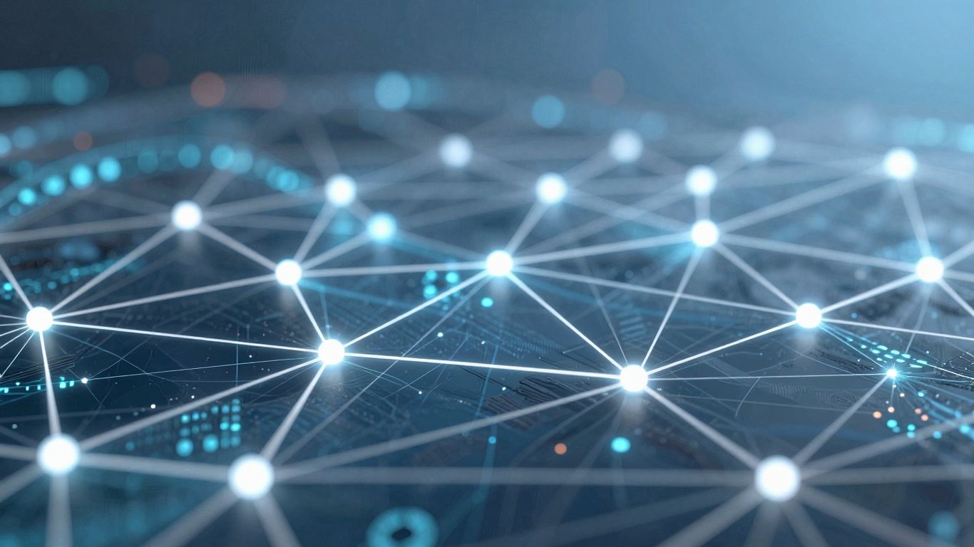 Web3 entity resolution network visualization