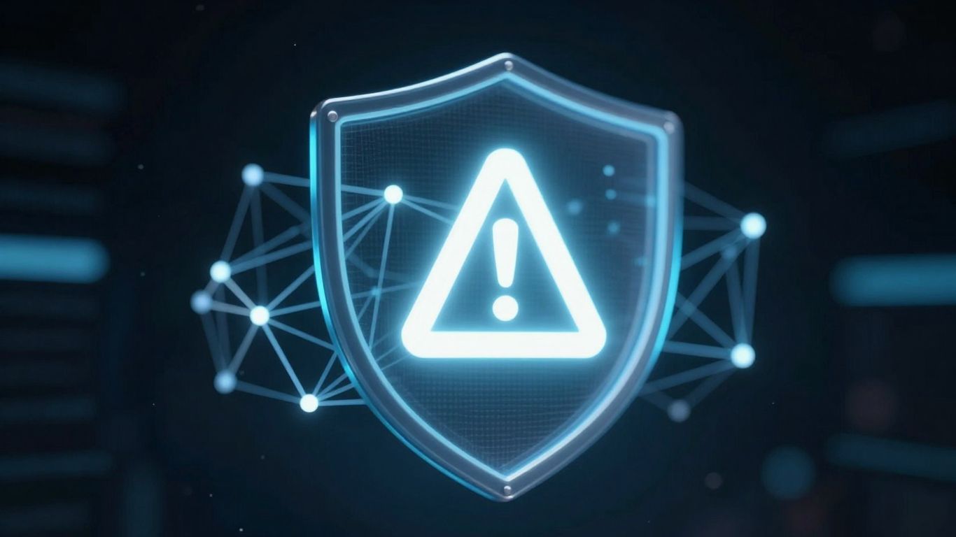 Digital wallet security warning in Web3 ecosystem.