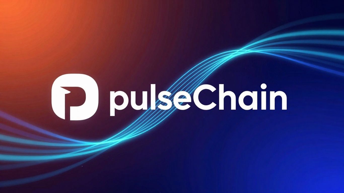 Dexscreener and PulseChain logos connected by digital lines.