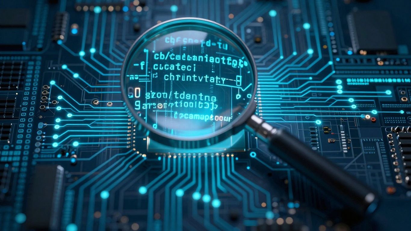 AI debugger fixing smart contract code