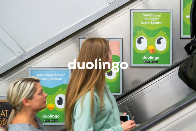 Duolingo advertising campaign
