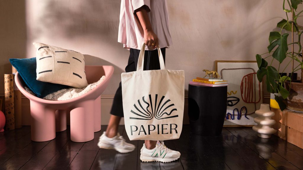 Papier tote bag