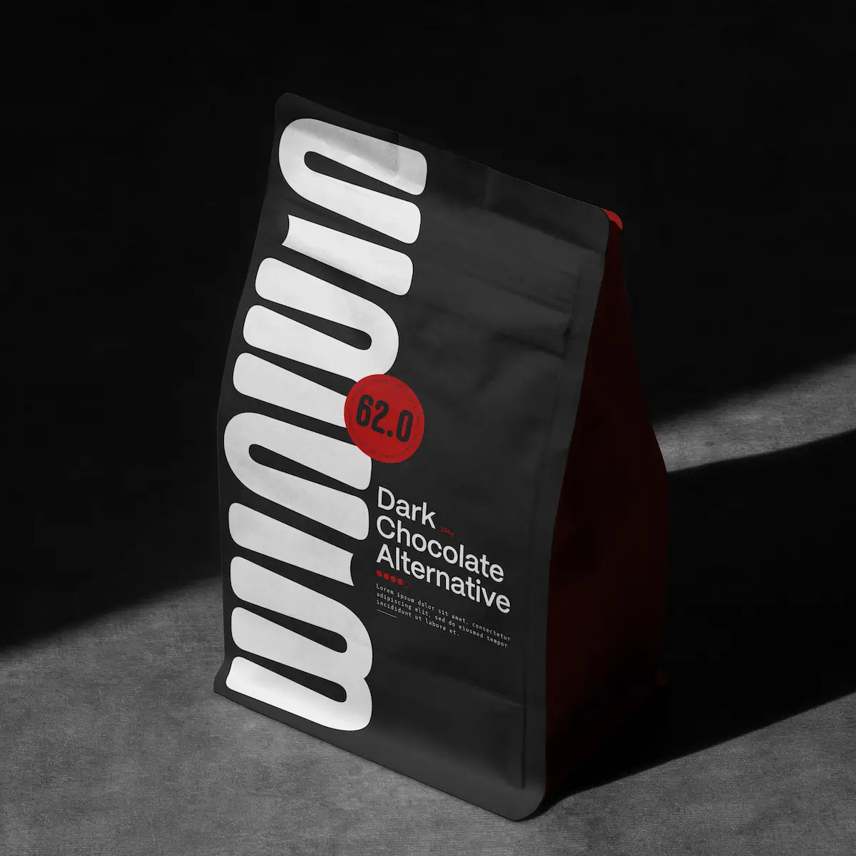A large bag of Win Win - non cocoa based chocolate ingredient