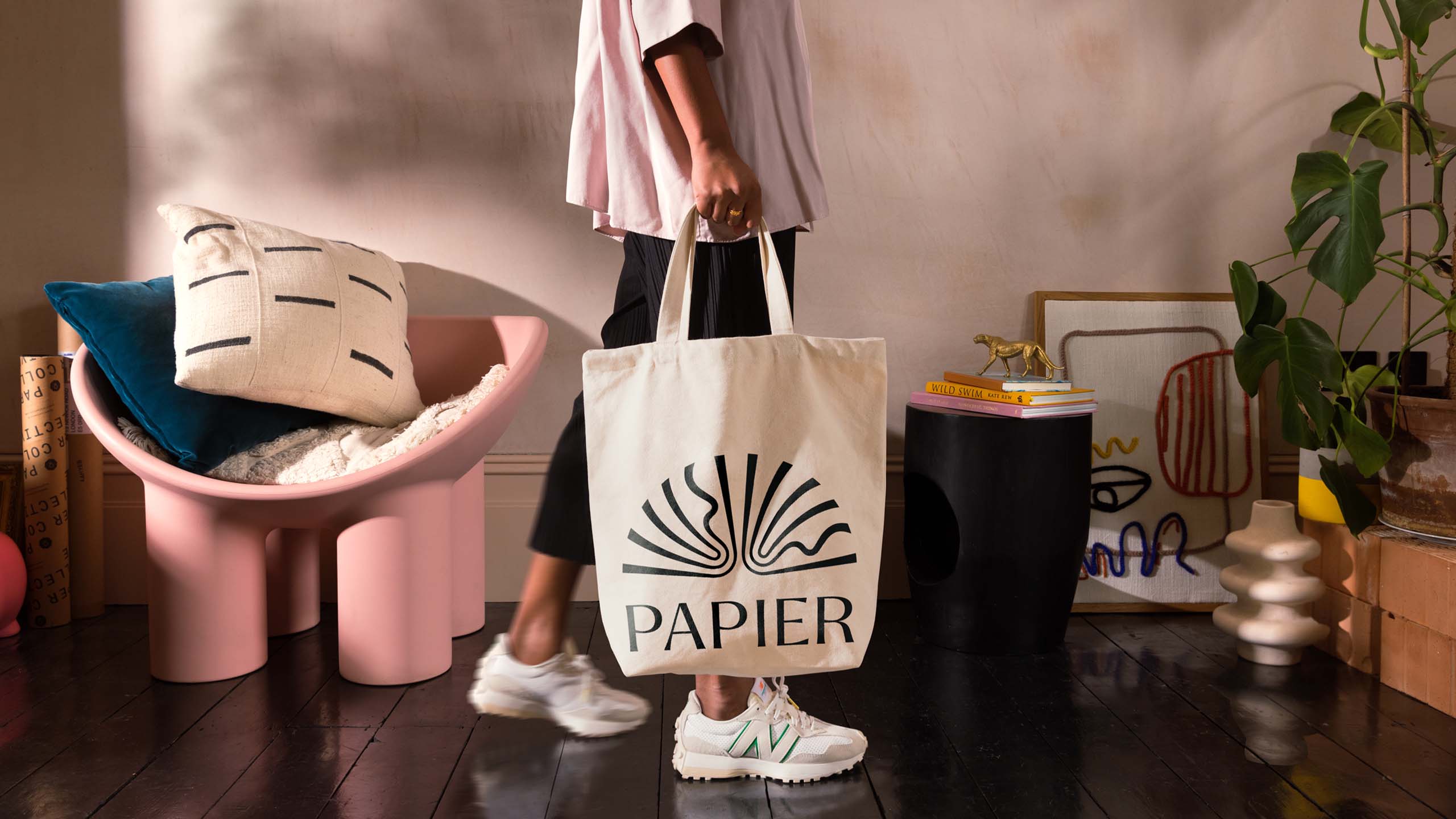 Papier logo tote bag