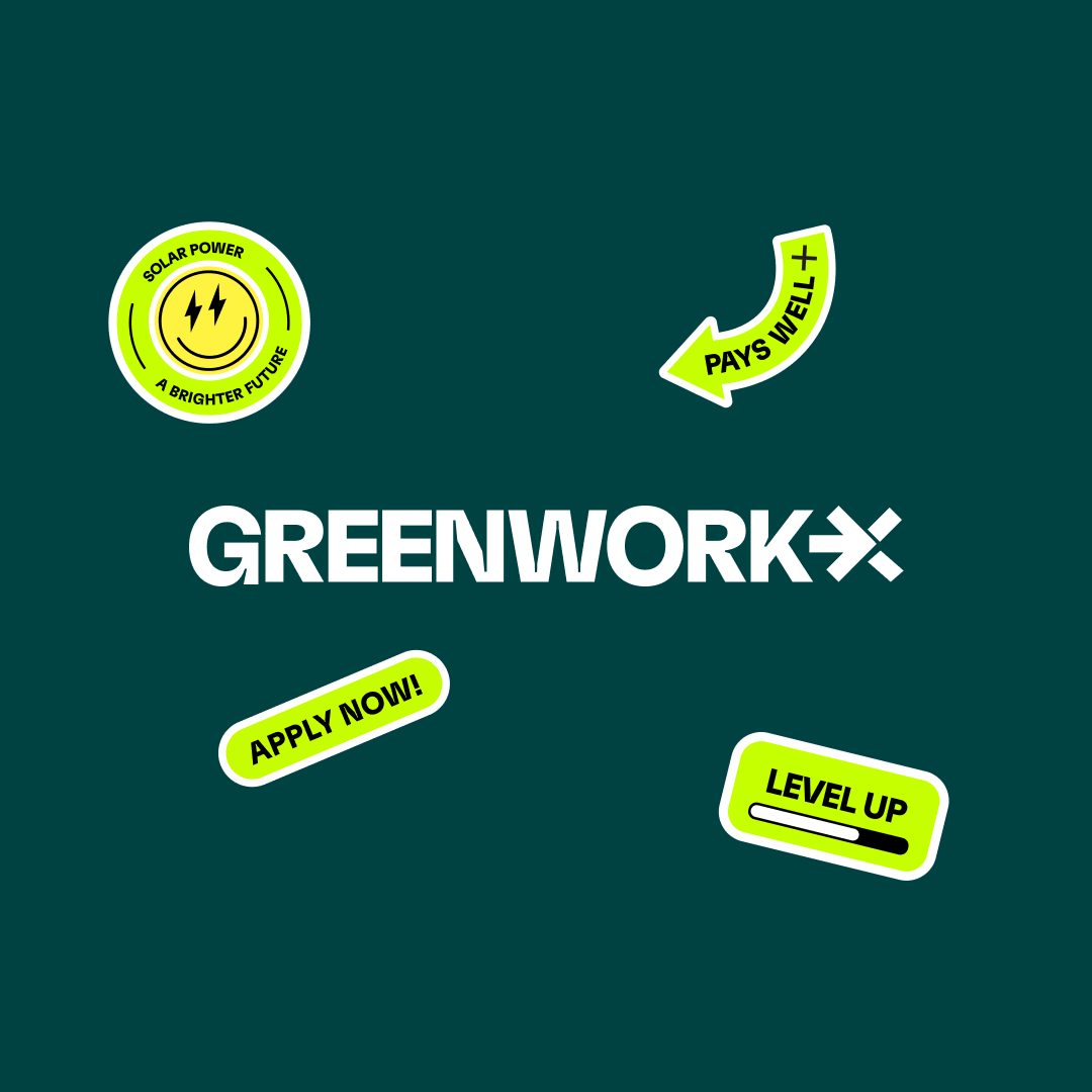 Greenworkx logo with stickers