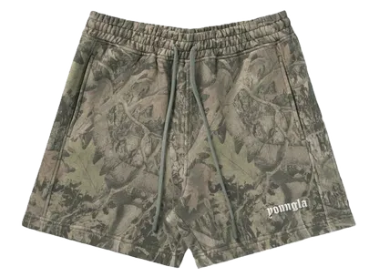 YoungLA Tree Camo Cotton Shorts (8 Variants)