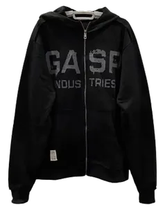 Black GASP Layered Hoodie