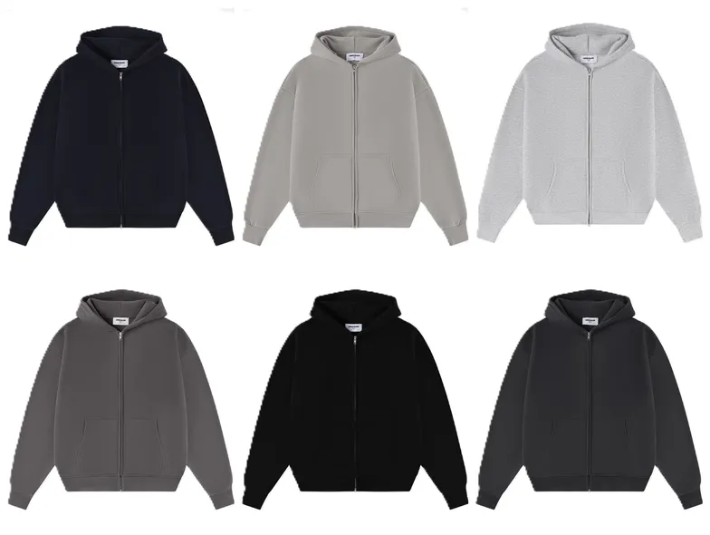 Union Kingdom Oversized Blank Zip-Up Hoodies (10 Variants)