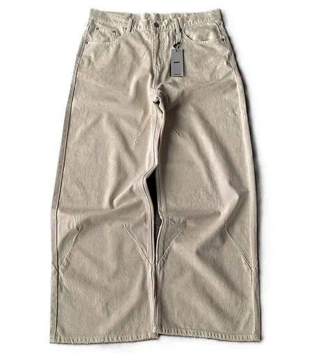 Mobius Slate Khaki Baggy Jeans