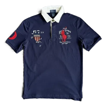 Polo Ralph Lauren Vintage Navy Blue USA Polo