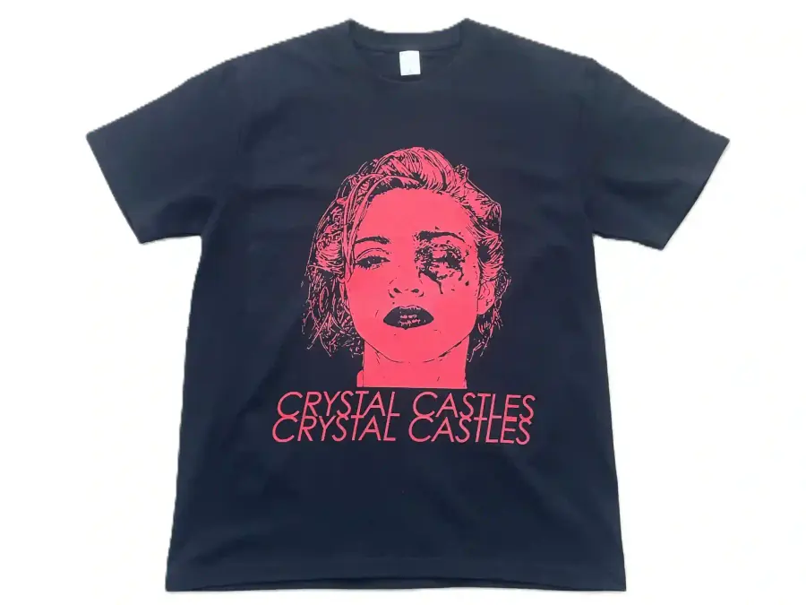 Crystal Castles Red Madonna Tee