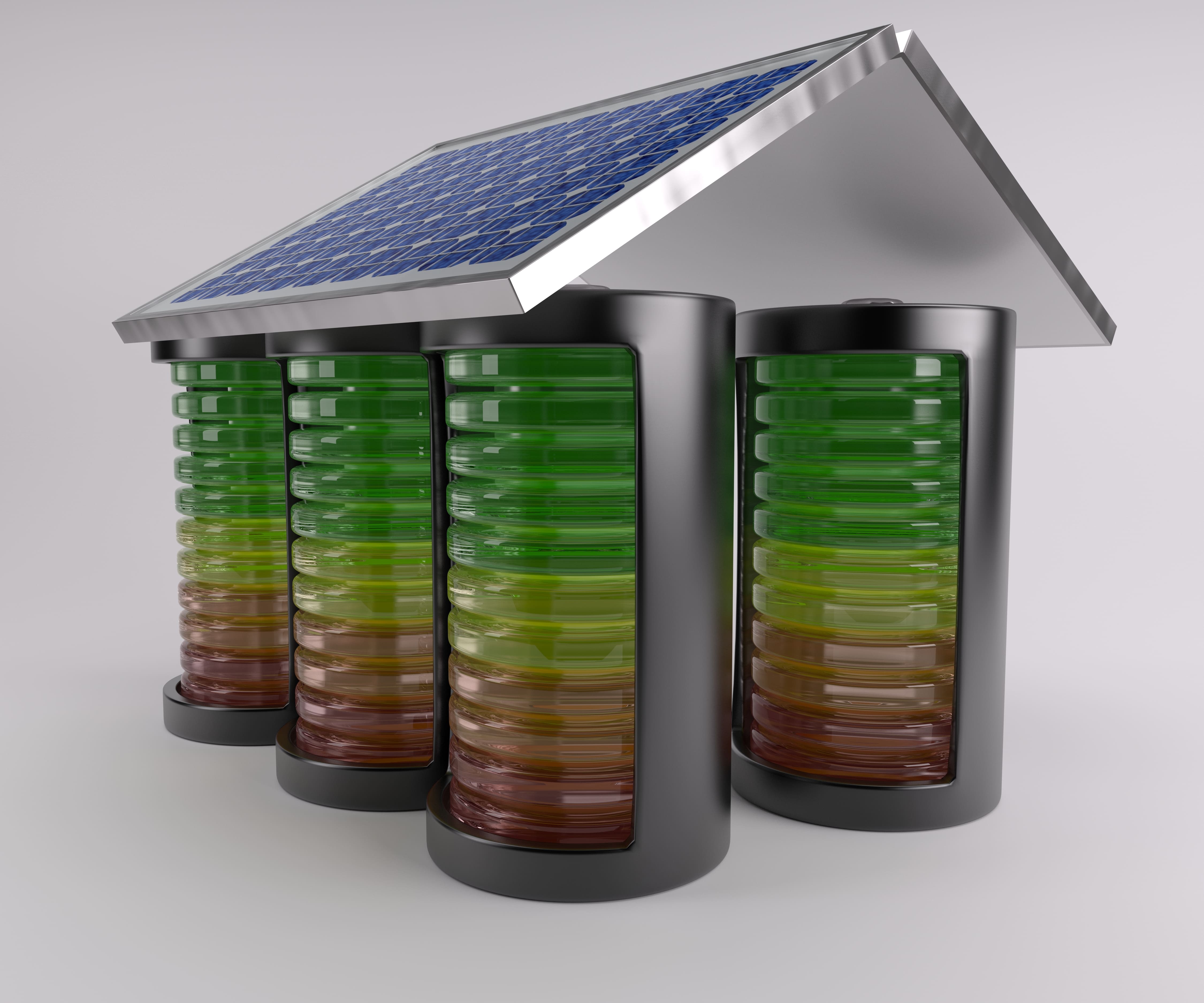 Energy storage house solar