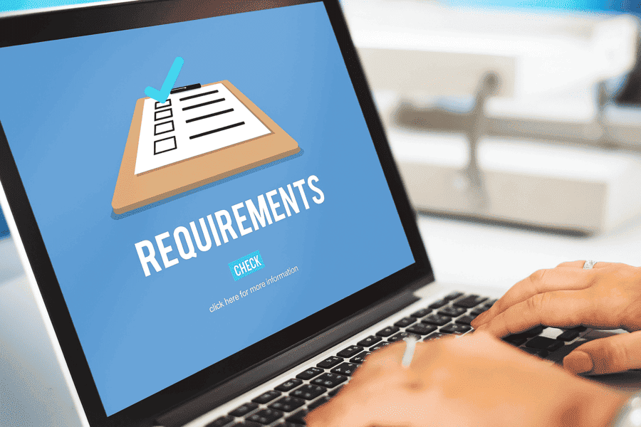 requirements checklist 