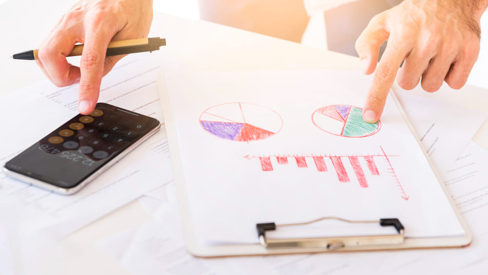 computation and pie graphs