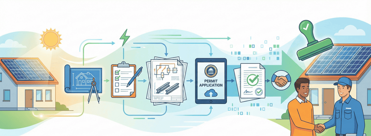 solaredge se50kus solar permitting process flow chart
