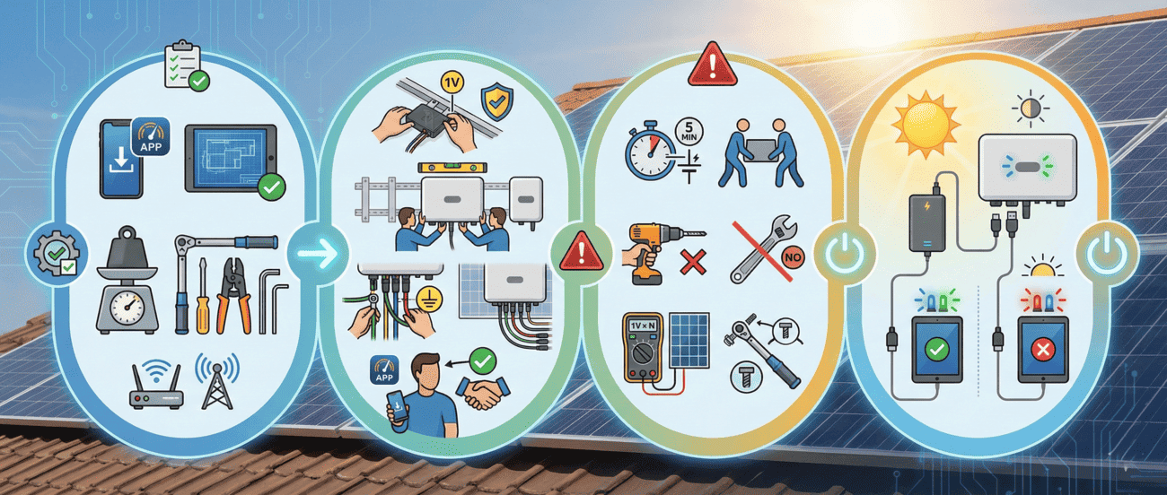 SolarEdge SE50KUS solar installation best practices image guide 