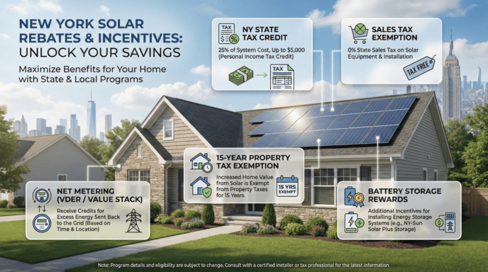 new york solar rebates