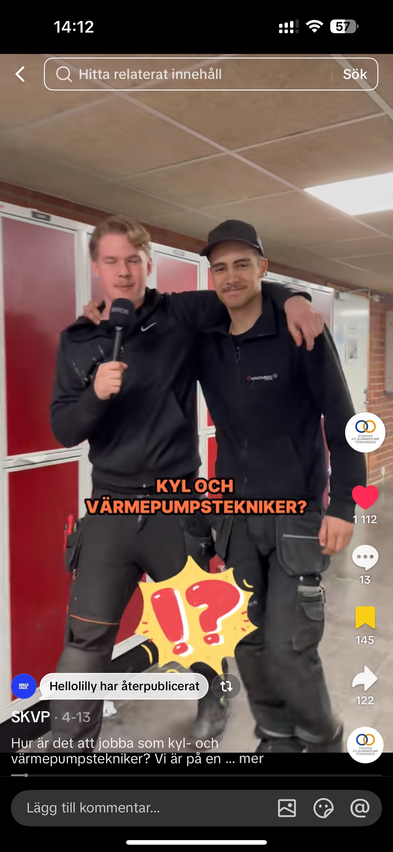 Två unga kyl- och värmepumpstekniker berättar om jobbet — HelloLilly x SKVP