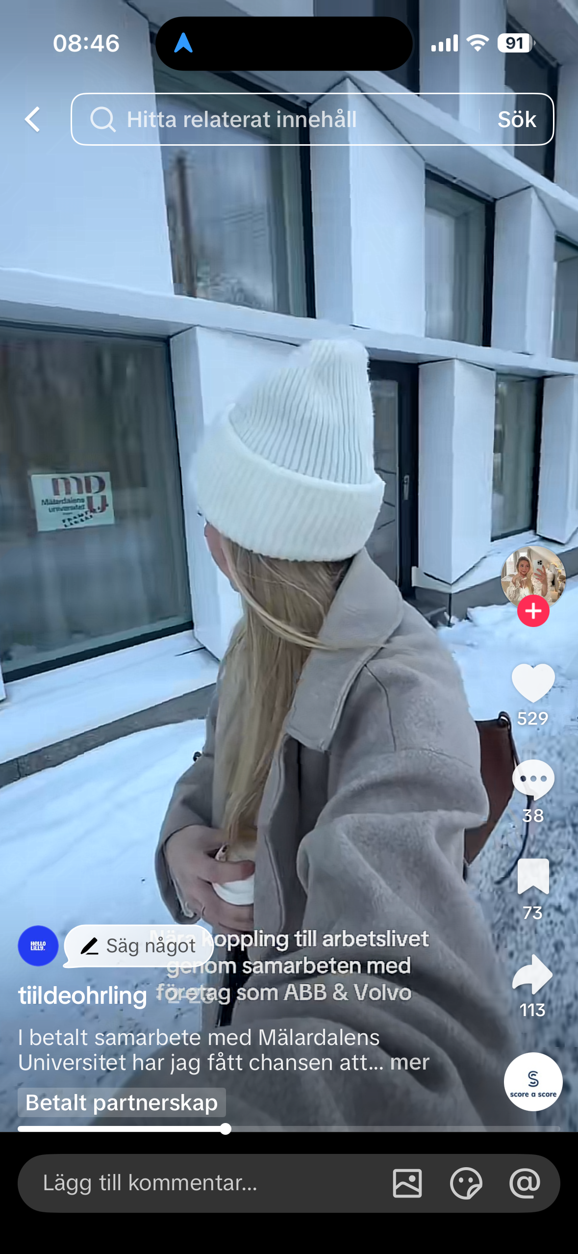Kreatör om utbildningens kopplingar till arbetslivet — HelloLilly x MDU