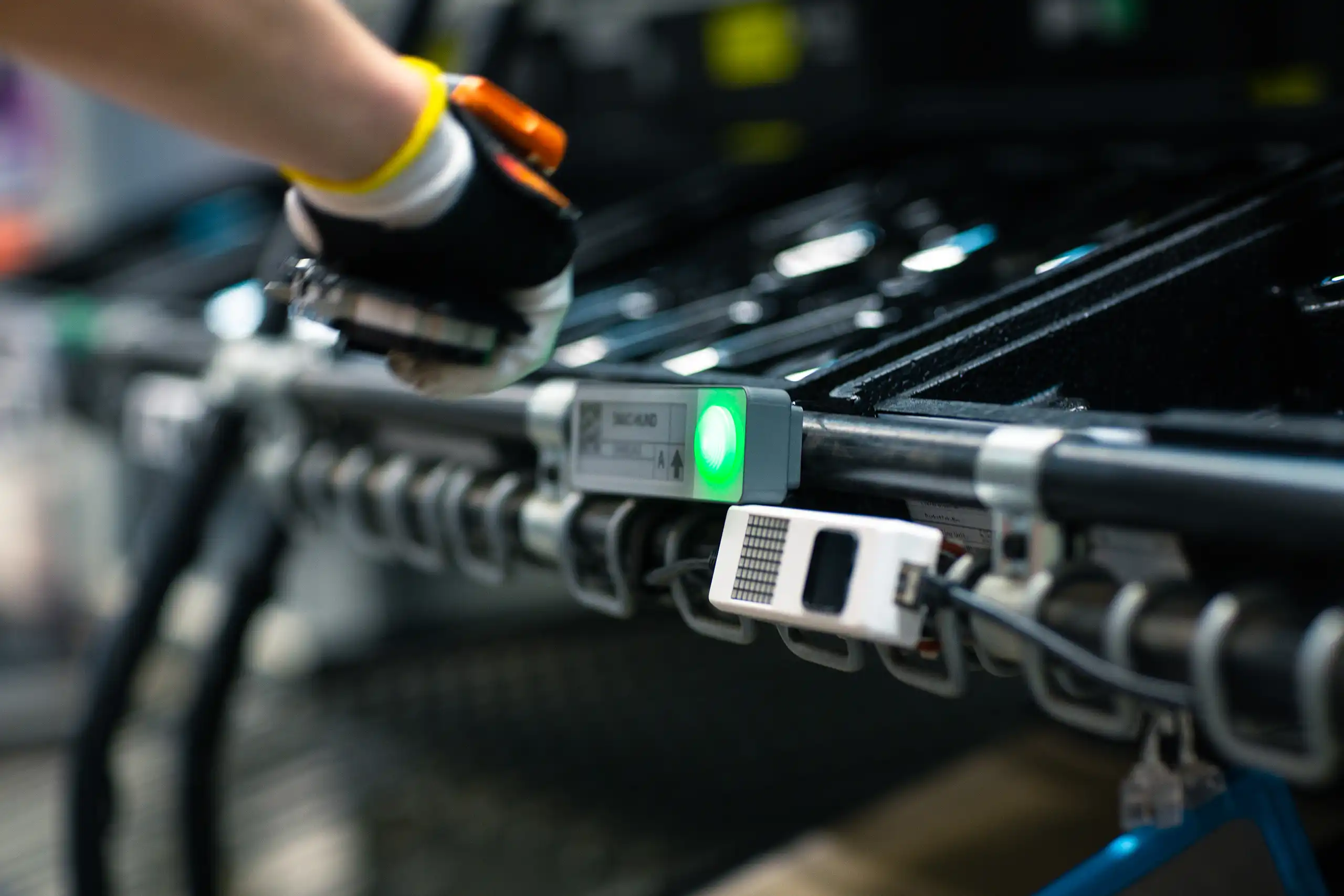 LED geführter Kommissionierung bei Siemens Healthineers (Pick by Light)