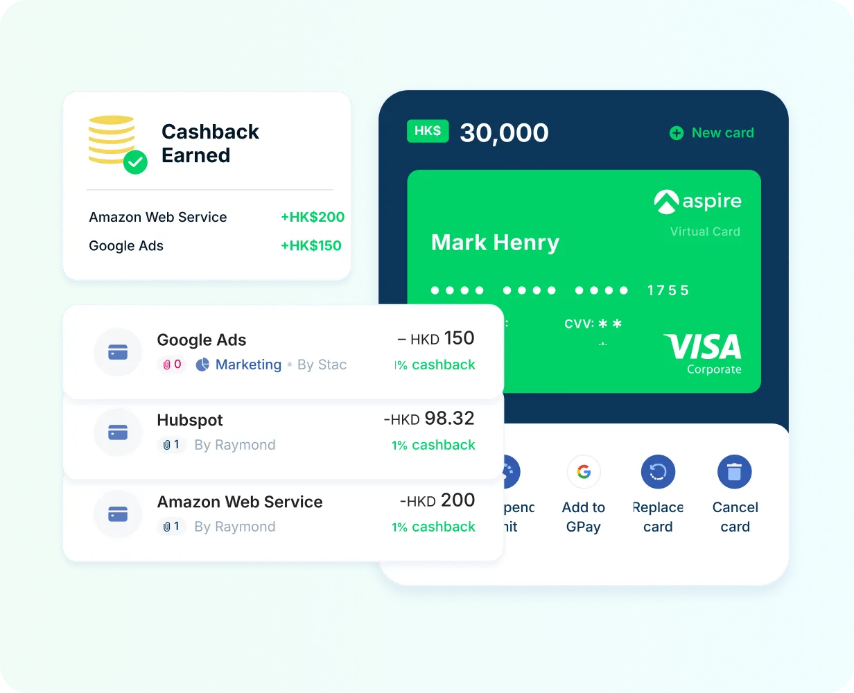 Enjoy 1% cash back on online marketing & SaaS tools