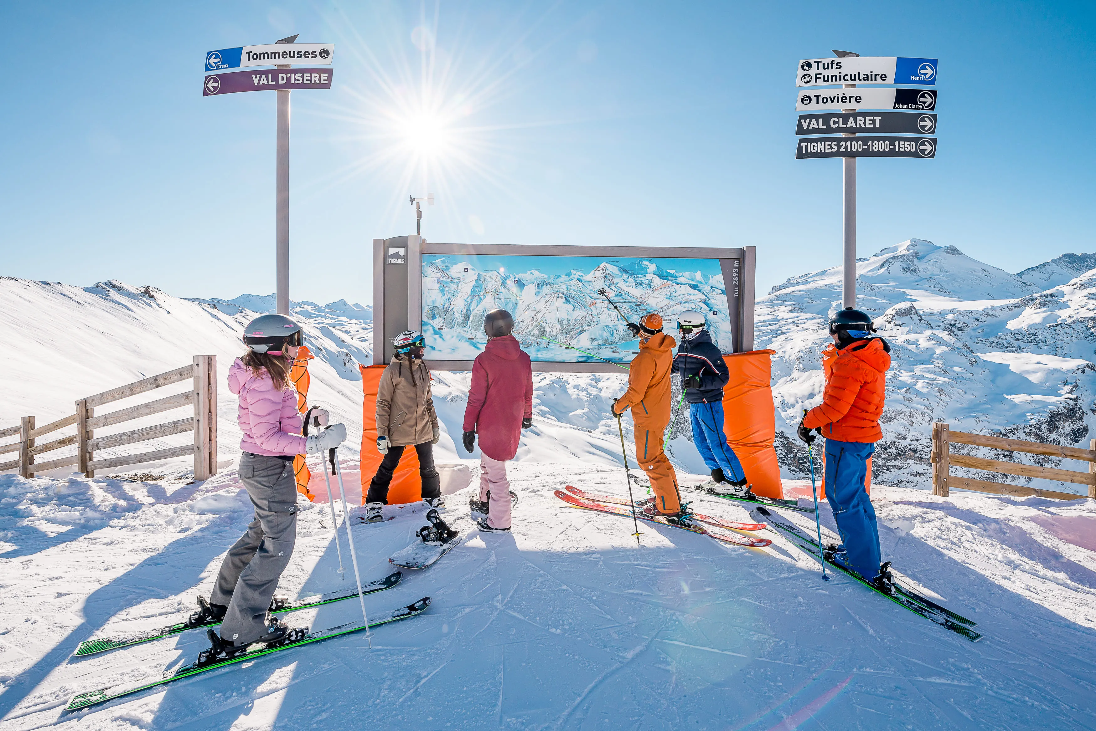 Station de ski Tignes - Alpes du Nord, France