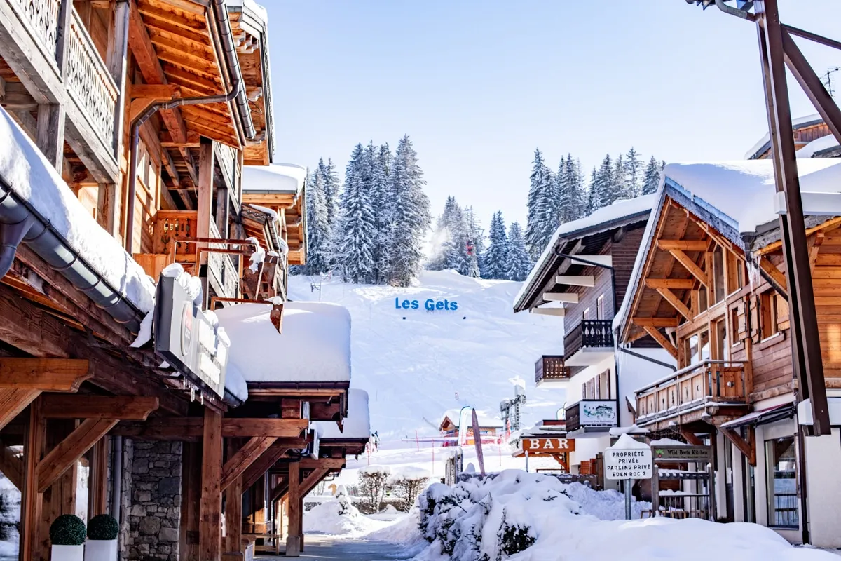 Station de ski Les Gets - Alpes du Nord, France